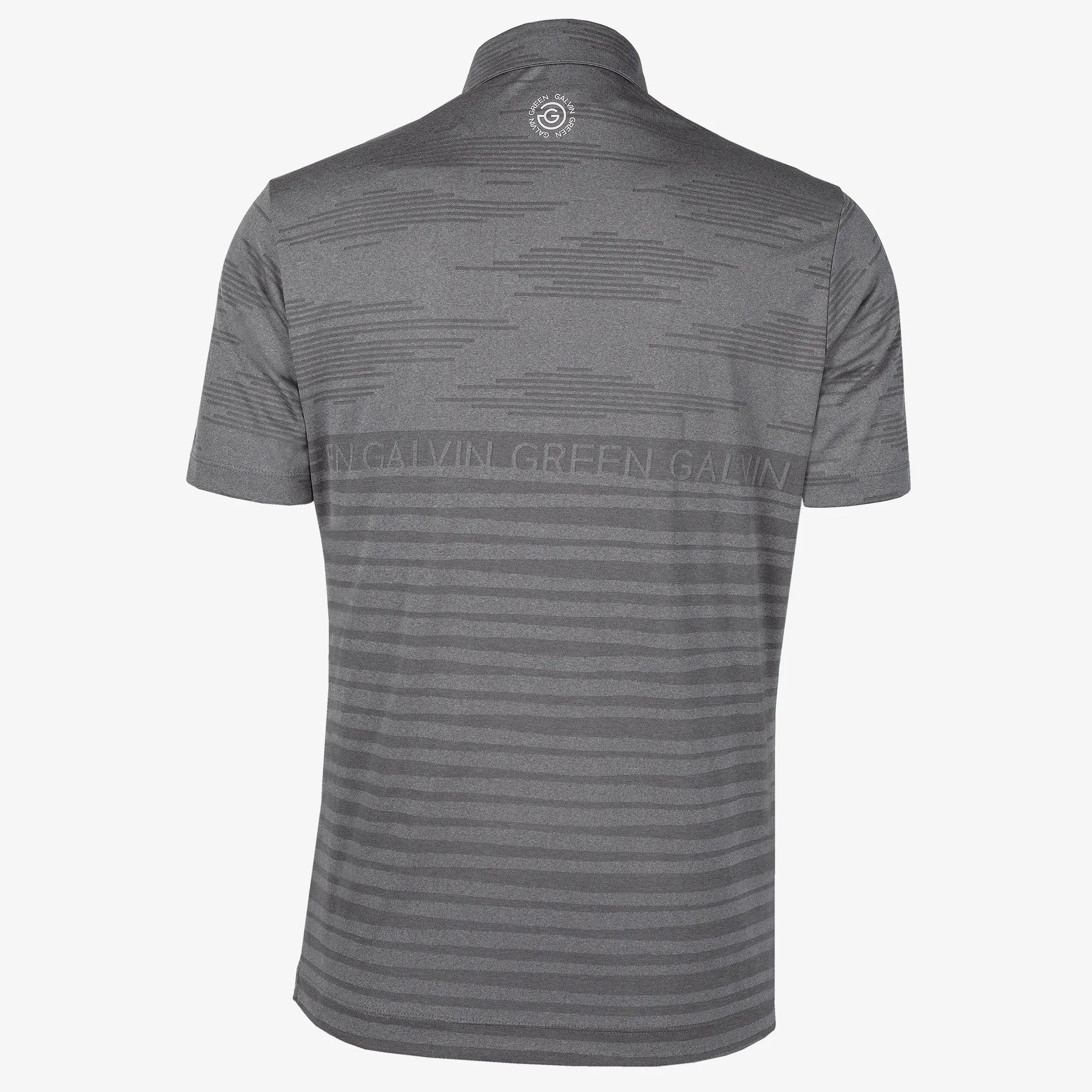 Maximus is a Breathable short sleeve golf shirt for Men in the color Sharkskin(6)