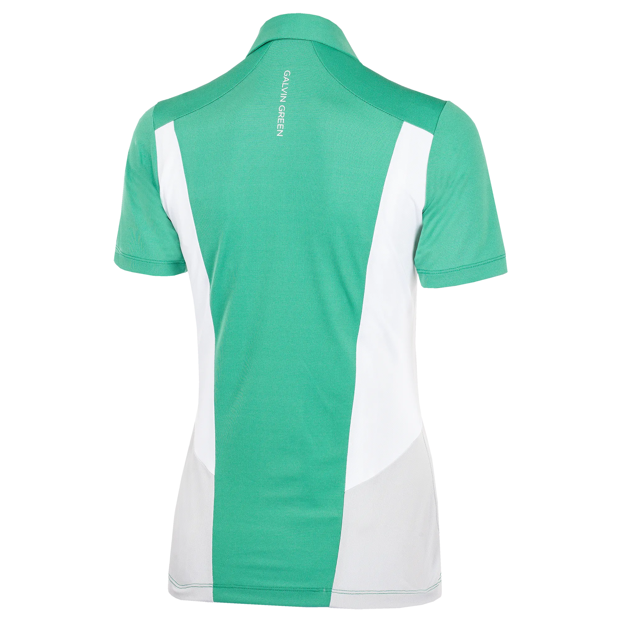 Melanie is a Breathable short sleeve shirt for Women in the color Green base(9)