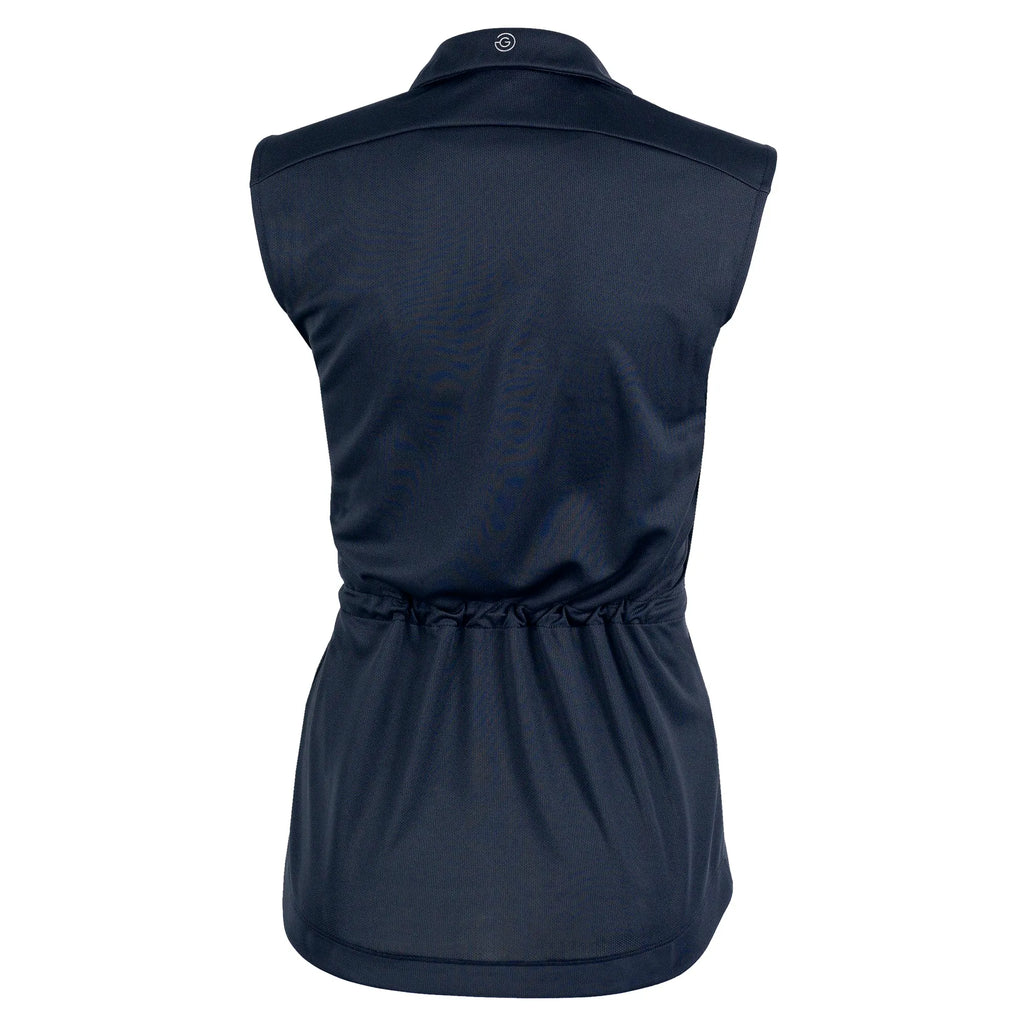 Mercy is a Breathable short sleeve shirt for Women in the color Navy(2)