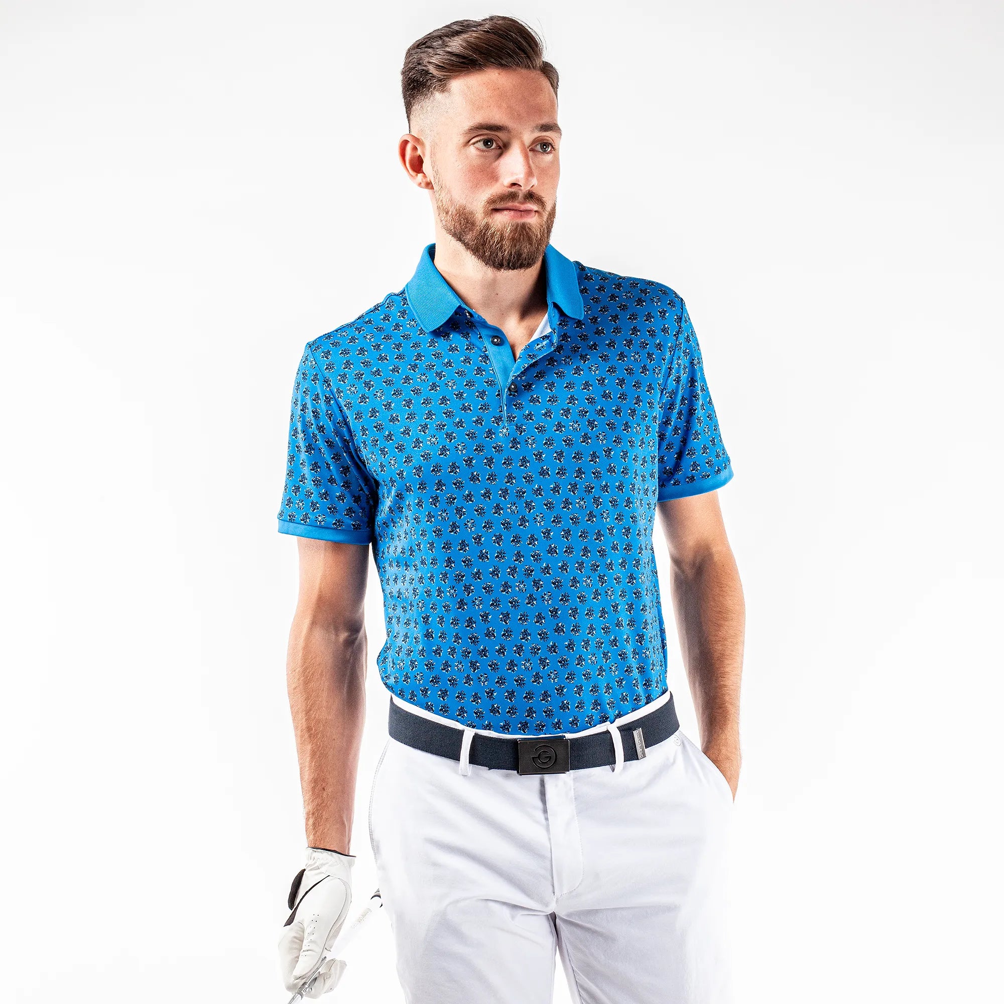 Murphy is a Breathable short sleeve shirt for Men in the color Blue Bell(1)