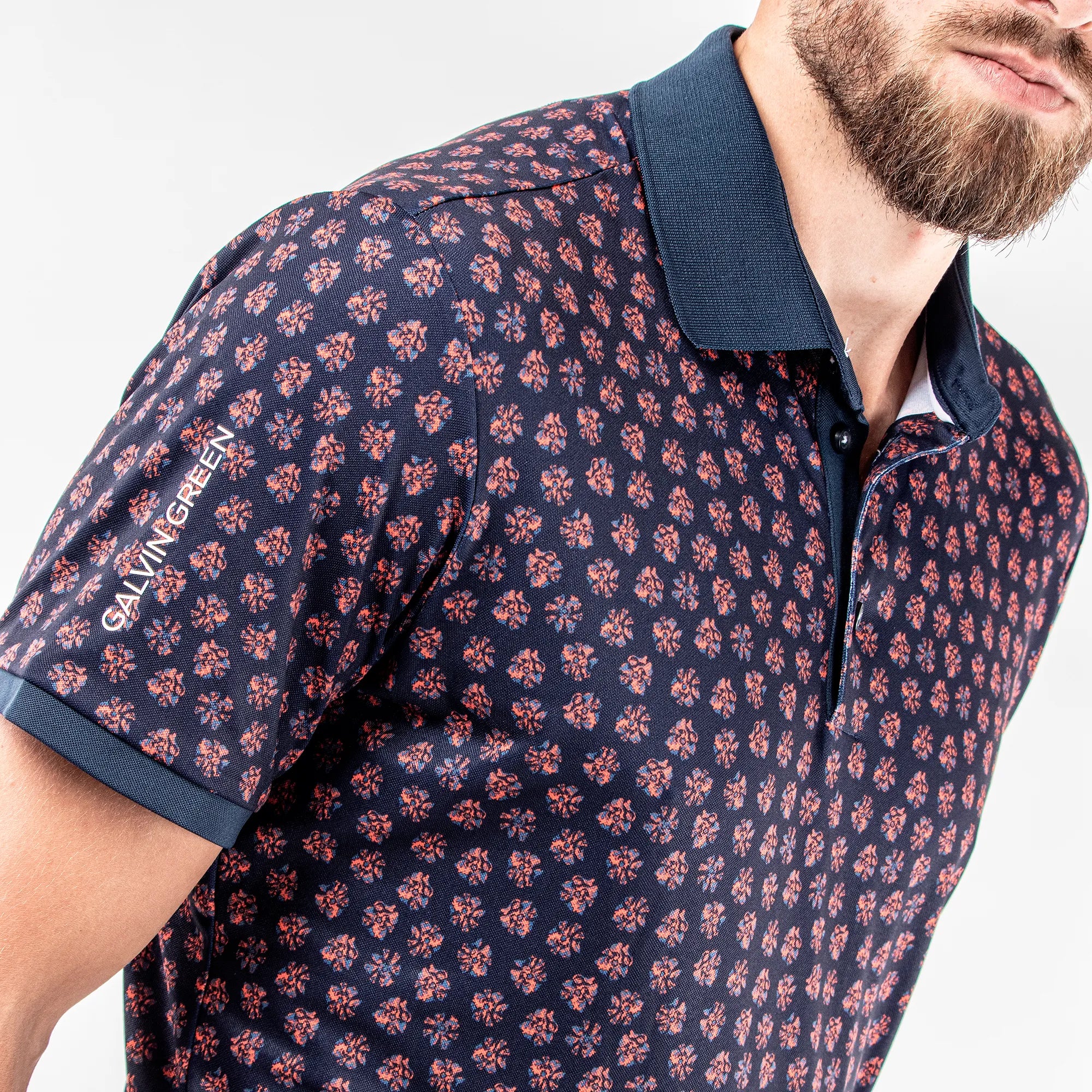 Murphy is a Breathable short sleeve shirt for Men in the color Orange(4)