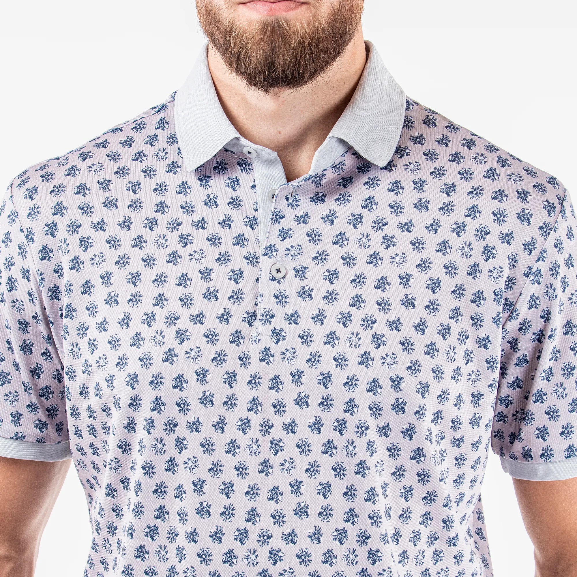 Murphy is a Breathable short sleeve shirt for Men in the color Cool Grey(4)