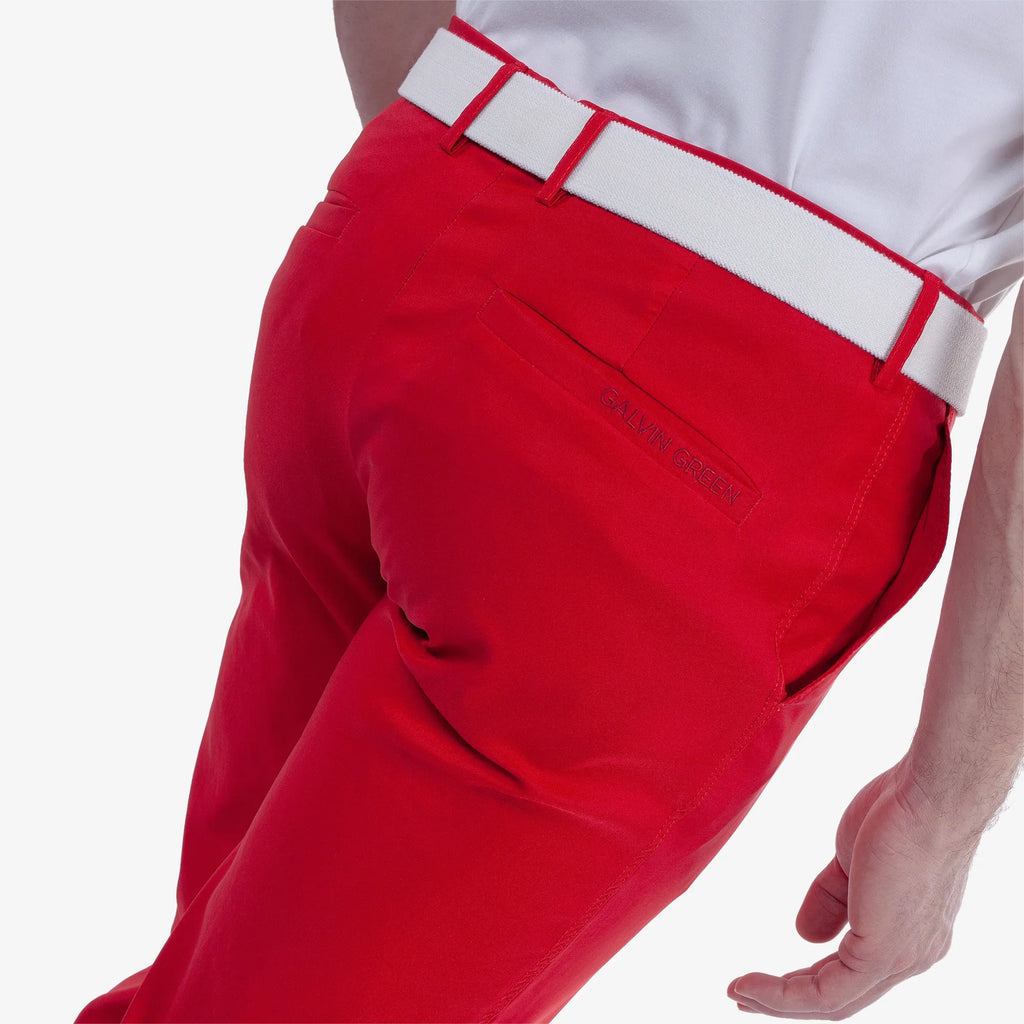 Noah is a Breathable golf pants for Men in the color Red(5)