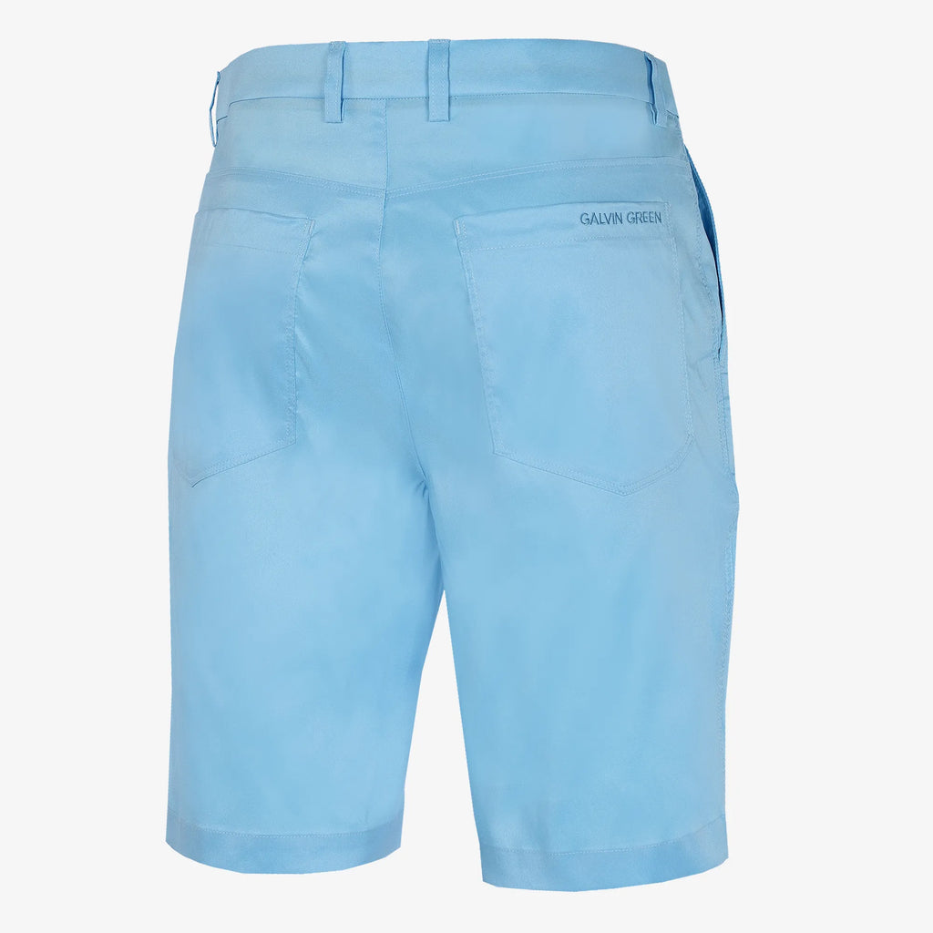 Percy is a Breathable golf shorts for Men in the color Alaskan Blue(7)