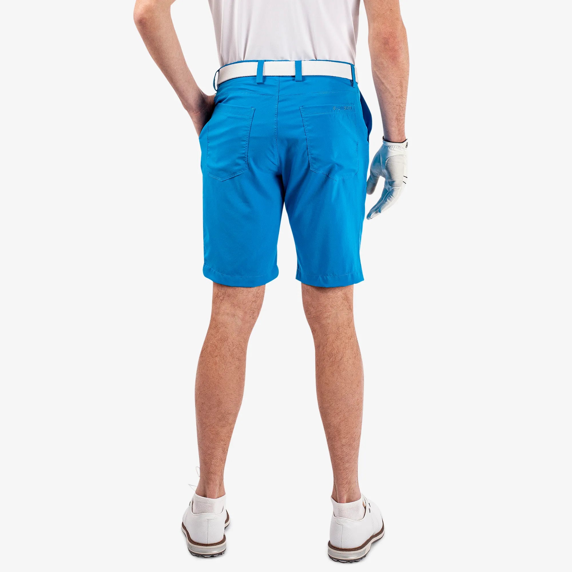 Percy is a Breathable golf shorts for Men in the color Blue(4)