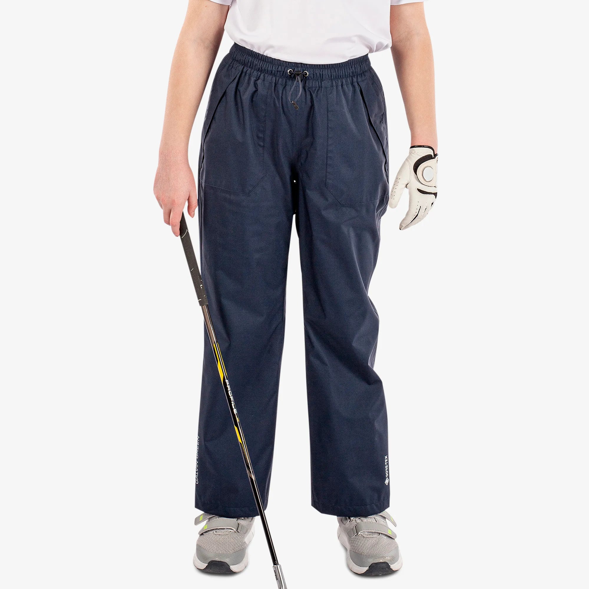 Ross is a Waterproof golf pants for Juniors in the color Navy(1)