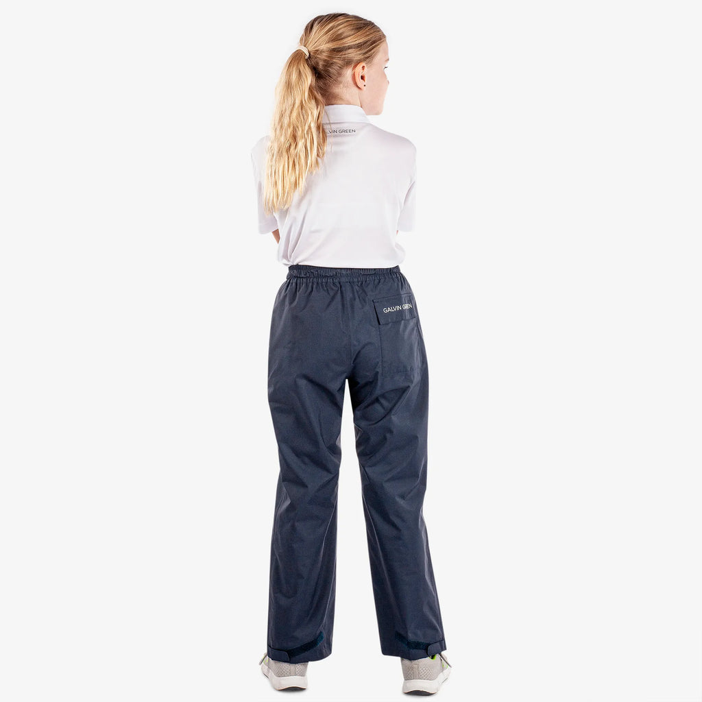 Ross is a Waterproof golf pants for Juniors in the color Navy(7)