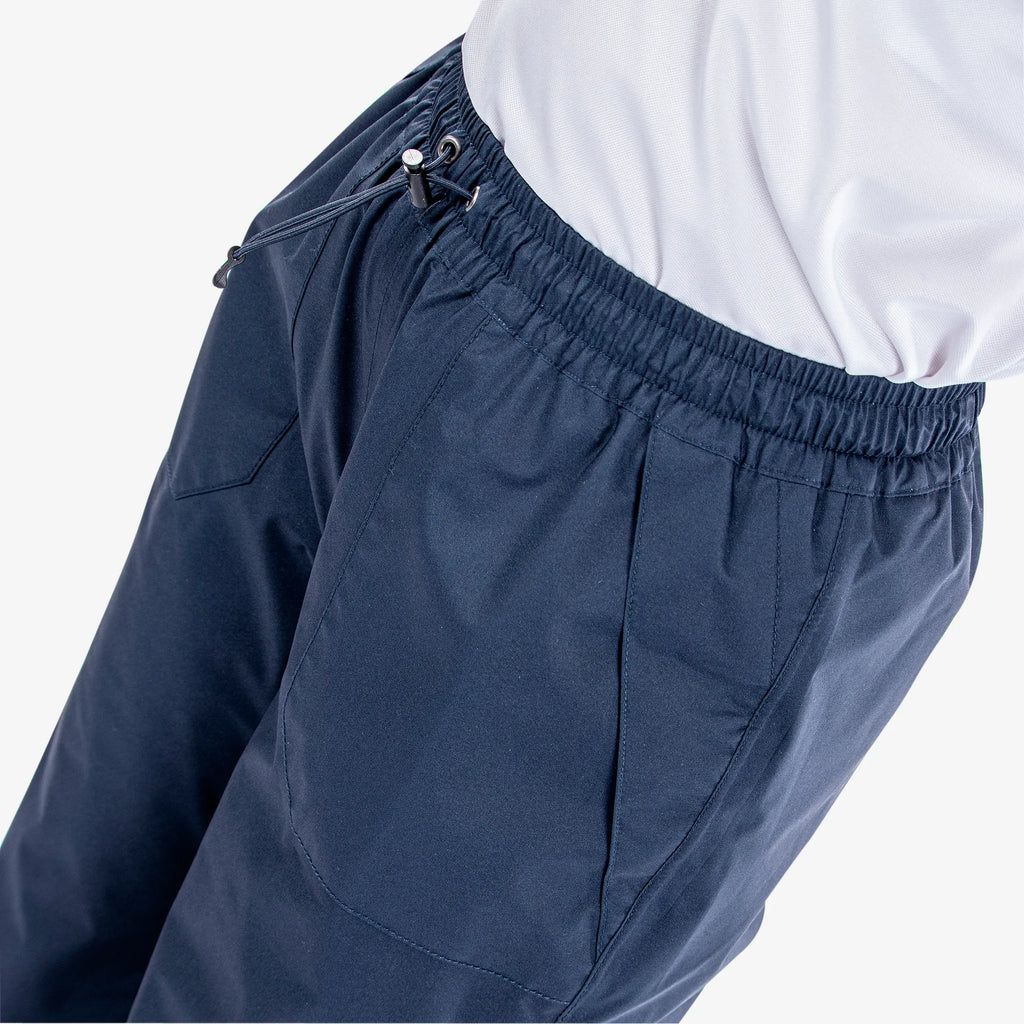 Ross is a Waterproof golf pants for Juniors in the color Navy(3)