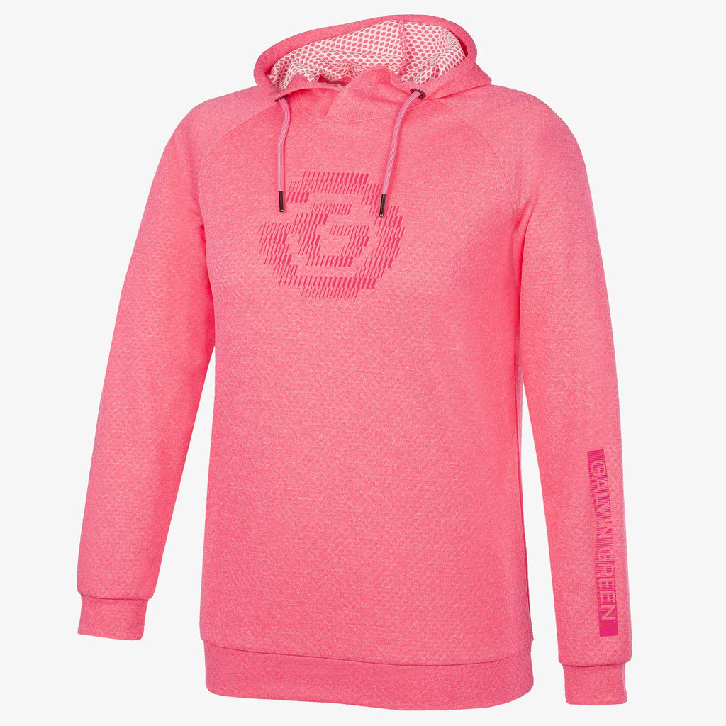 Ryker is a Insulating golf sweatshirt for Juniors in the color Camelia Rose Melange(0)