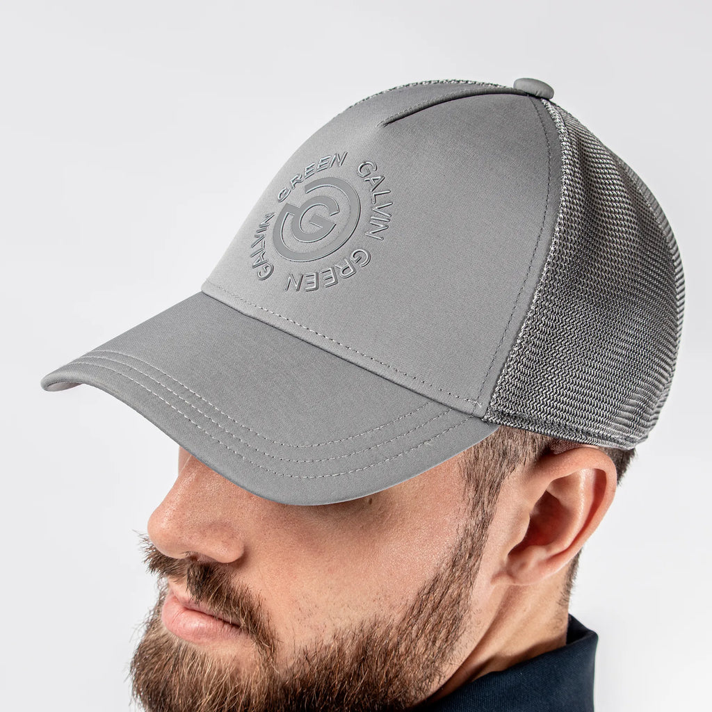 Scott is a Golf cap in the color Sharkskin(2)